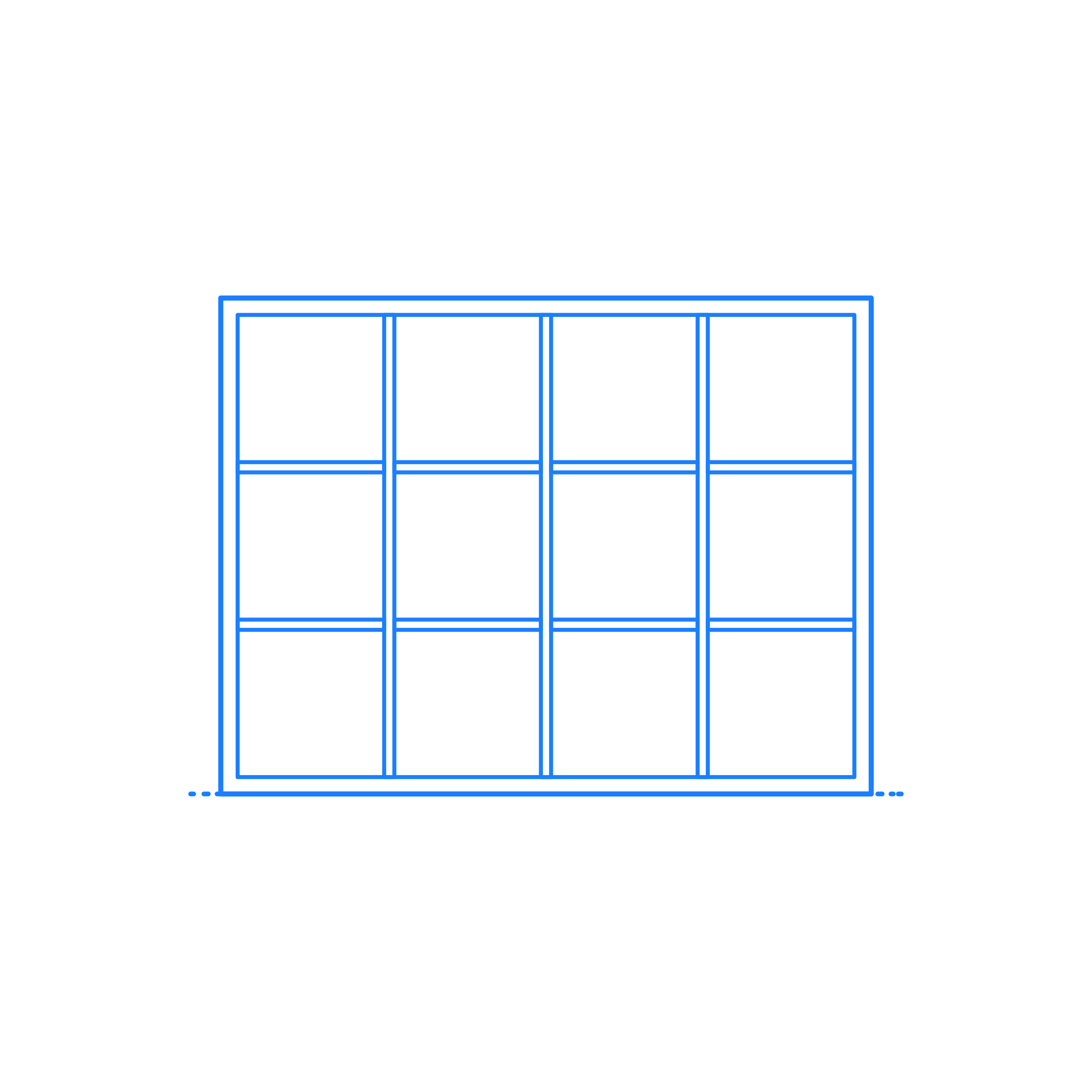 Furniture Bookcases Ikea Kallax Shelf Unit 4X3 Stencil Svg Design File Free Vectors